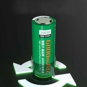 باتری لیتیومی اسمال سان 6800mAH 26650