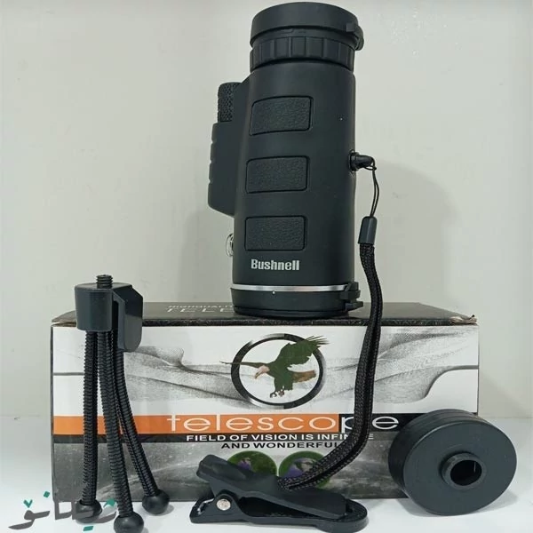 دوربین تک چشمی پایه دار برند دار بوشنل مدل Bushnell 40x60