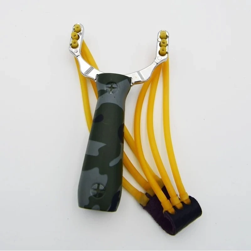 تیرکمان دستی نسخه  فلزی ( سنگ انداز ) Metal hand sling (stone thrower)