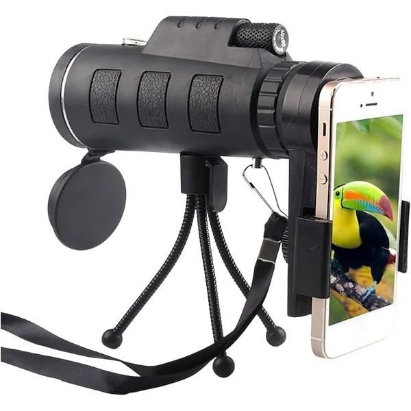 دوربین تک چشمی بوشنل برند دارمدل Bushnell 40 60 به همراه سه پایه رومیزی